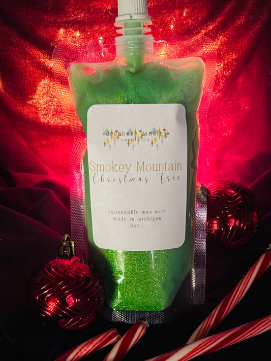Smokey Mountain Christmas Tree Squeezable Wax Melt