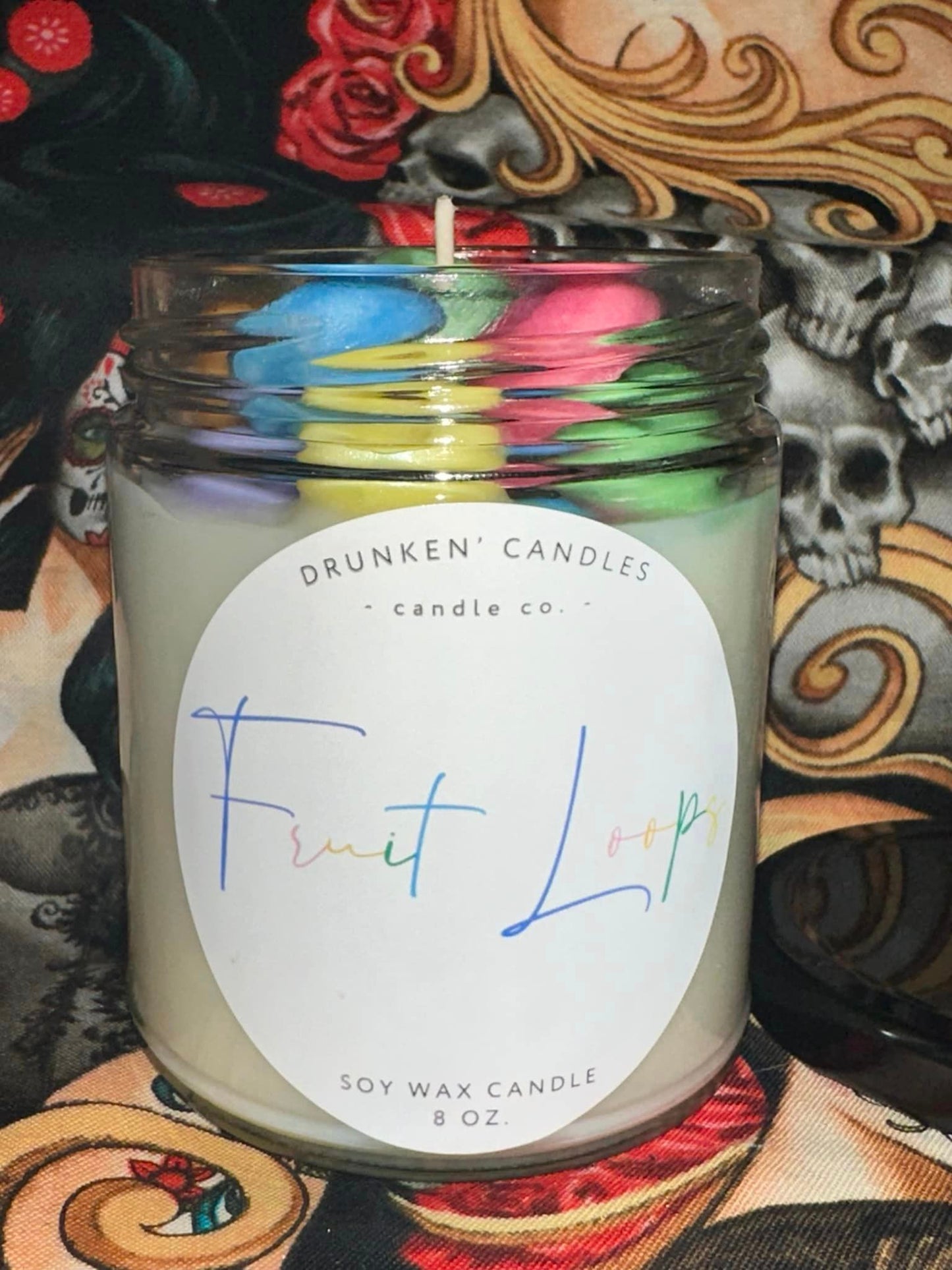 Fruit Loops-8 Oz. Soy Candle