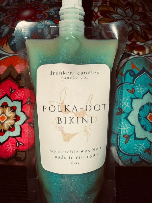 Polka Dot Bikini Squeezable Wax Melt