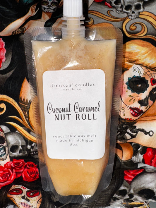 Coconut Caramel Nut Roll Squeezable Wax Melt