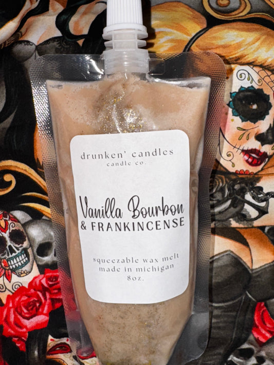 Vanilla Bourbon & Frankincense Squeezable Wax Melt