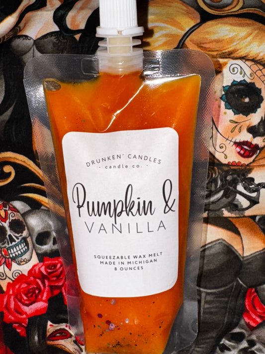Pumpkin Vanilla Squeezable Wax Melt