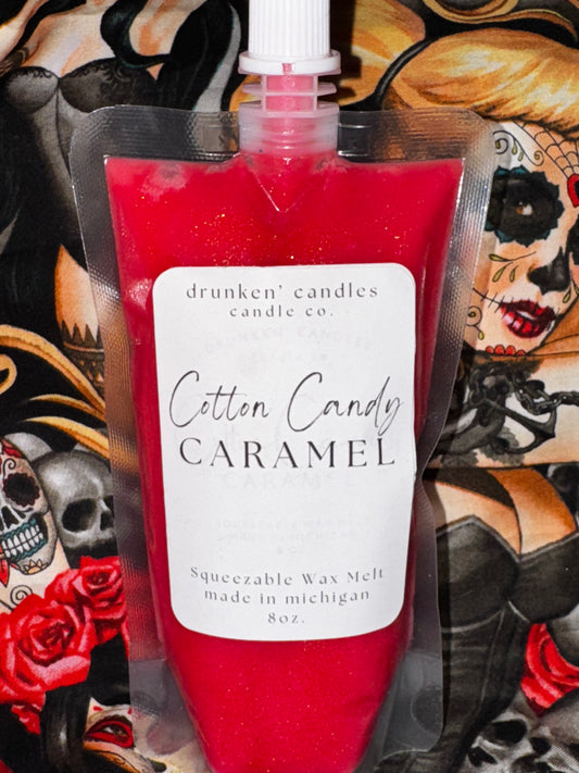 Cotton Candy Caramel Squeezable Wax Melt
