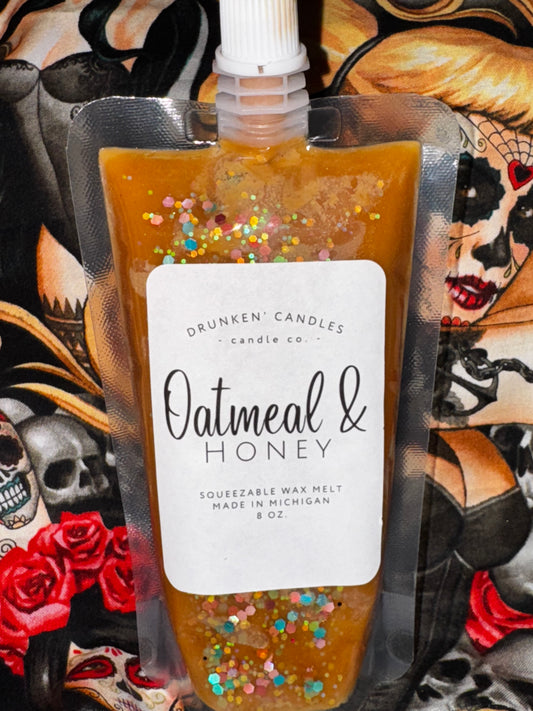 Oatmeal & Honey Squeezable Wax Melt