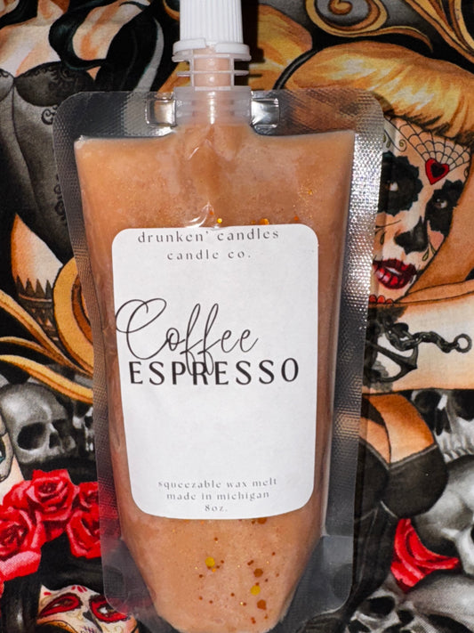 Coffee Espresso Squeezable Wax Melt