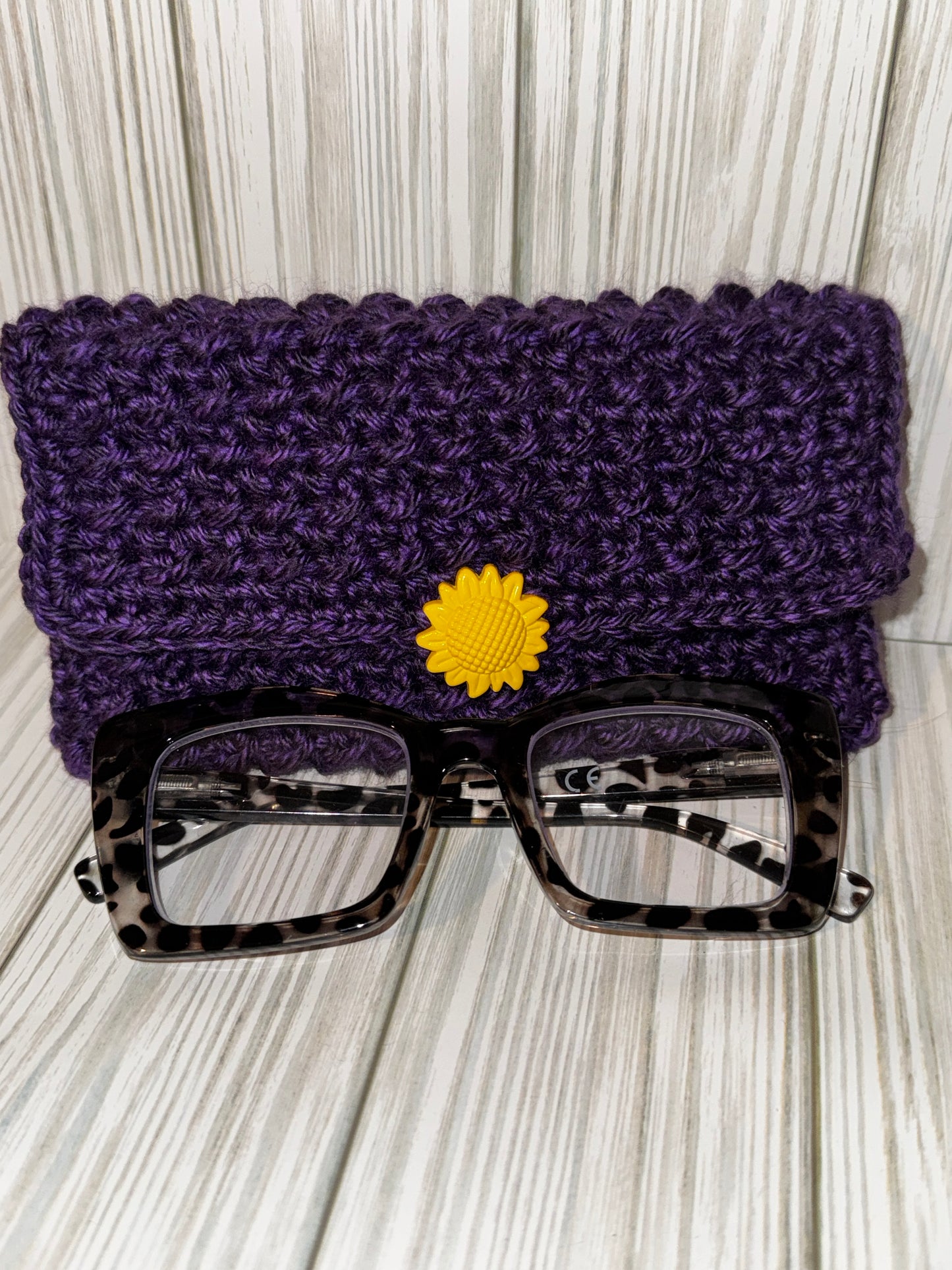 Crocheted Eyeglass Case