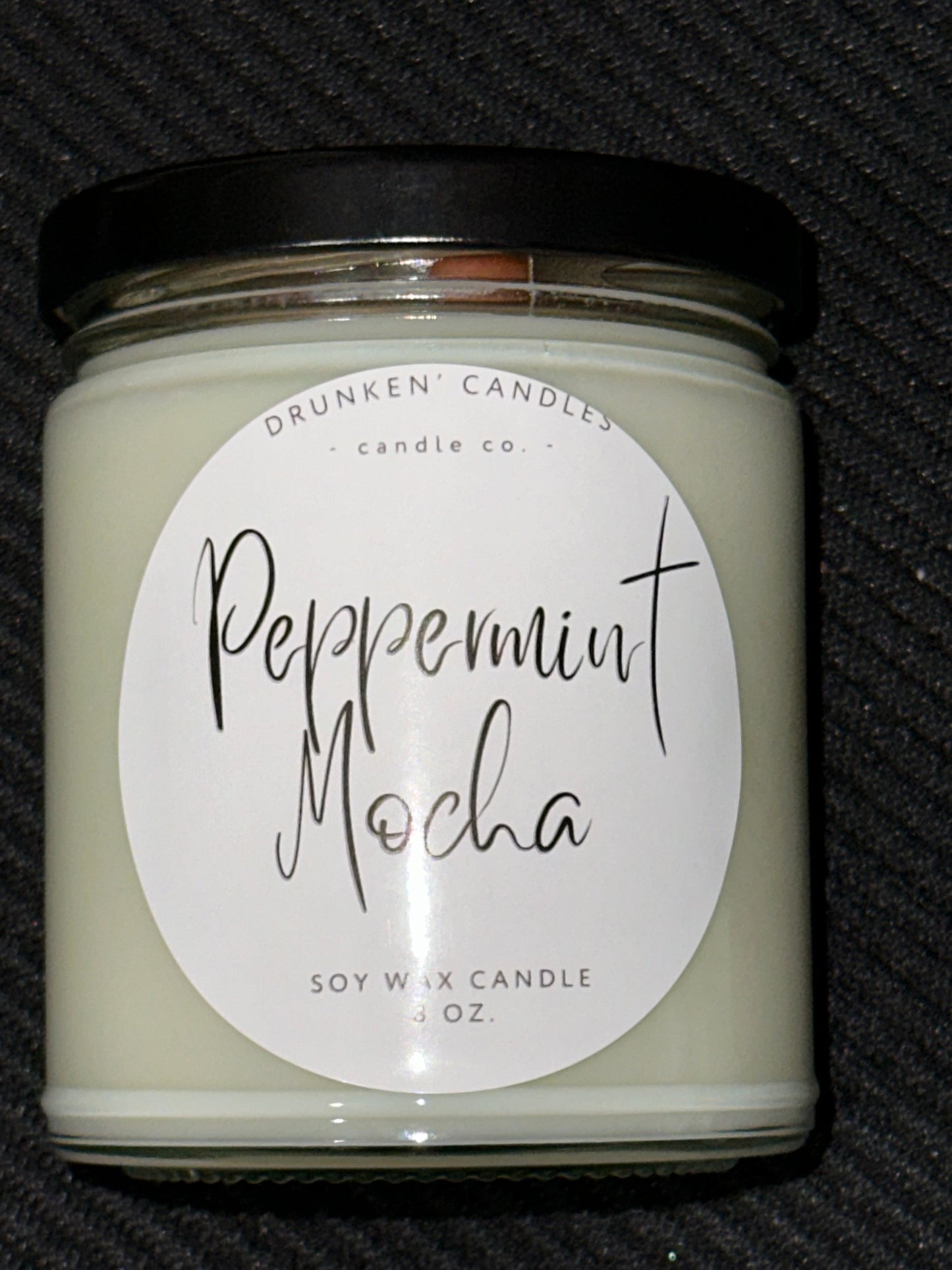 Peppermint Mocha - 8 Oz. Soy Candle