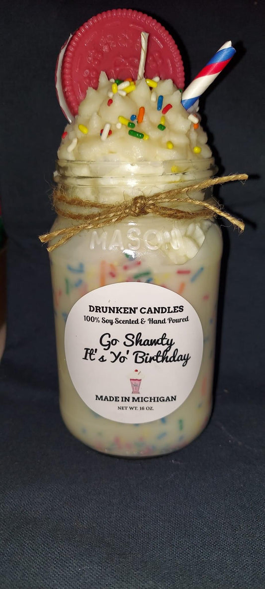 Birthday Cake Scented Milkshake-16 Oz.