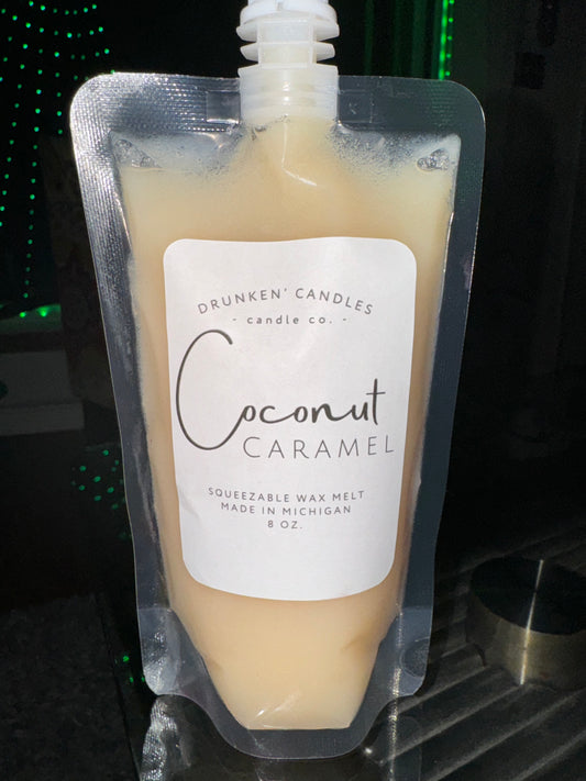 Coconut Caramel Squeezable Wax Melt