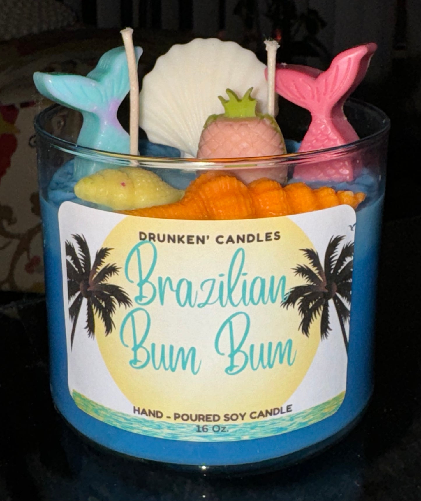 Brazilian Bum Bum Sweets Candle -16 Oz.