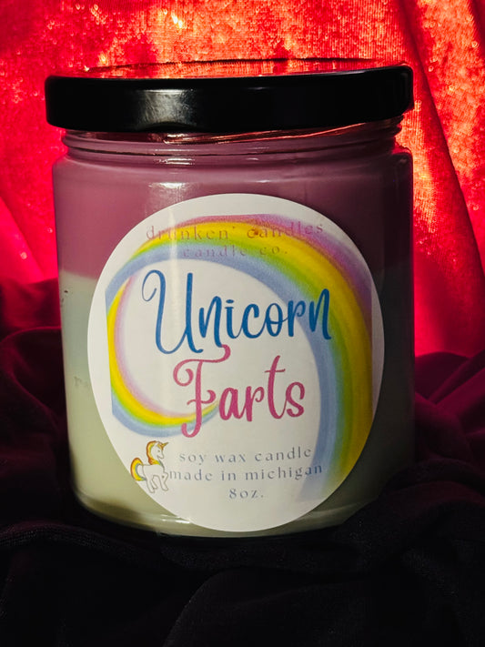 Unicorn Farts 8 oz. Candle