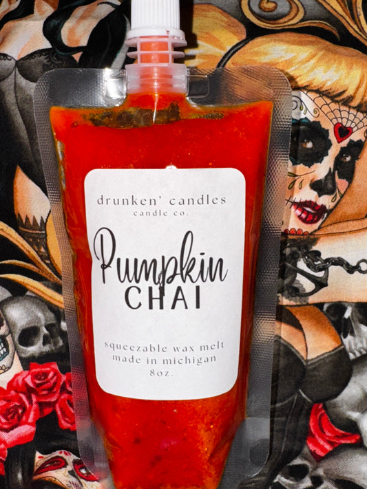 Pumpkin Chai Squeezable Wax Melt