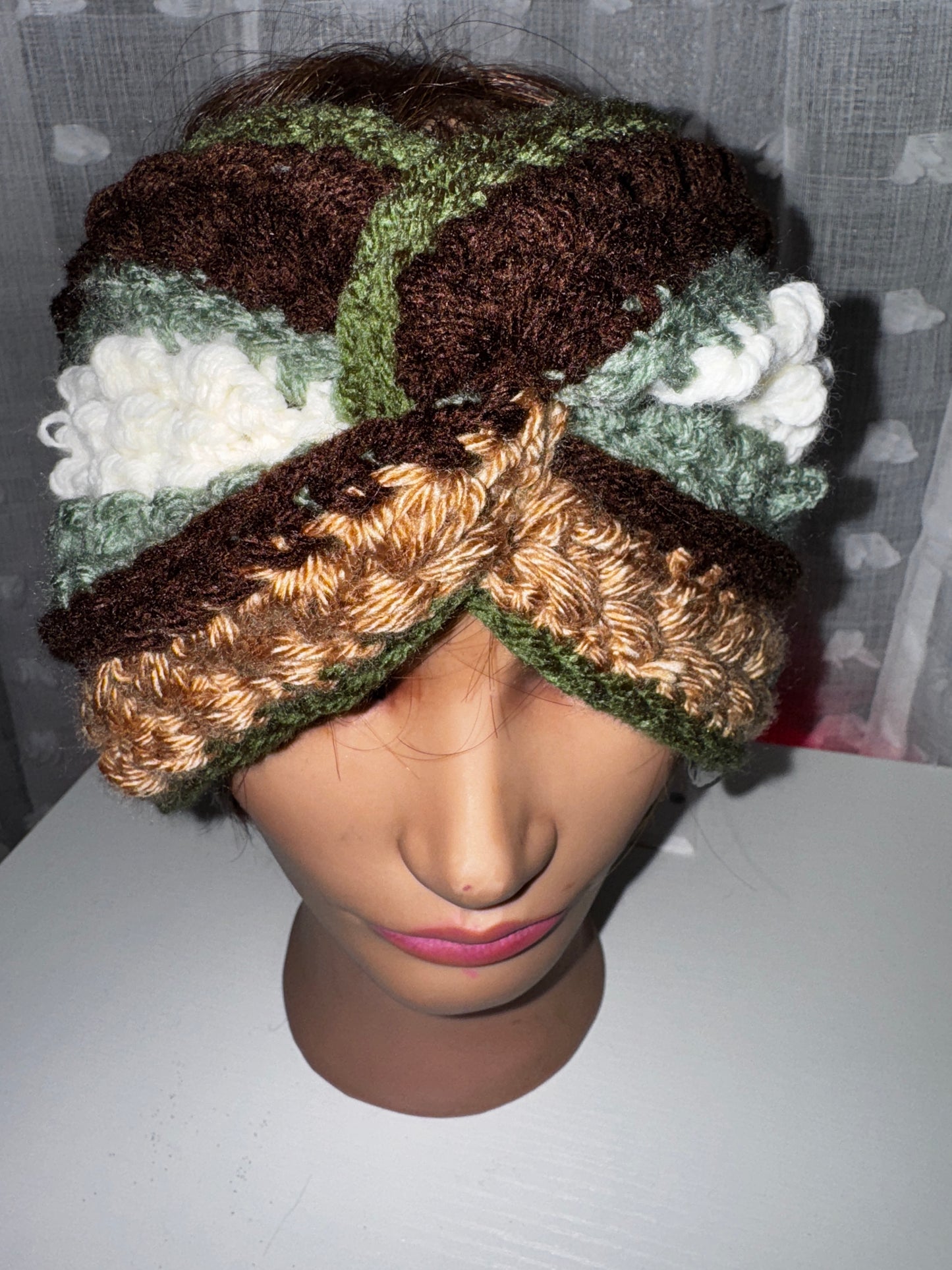 Chocolate Pistachio Ear Warmer