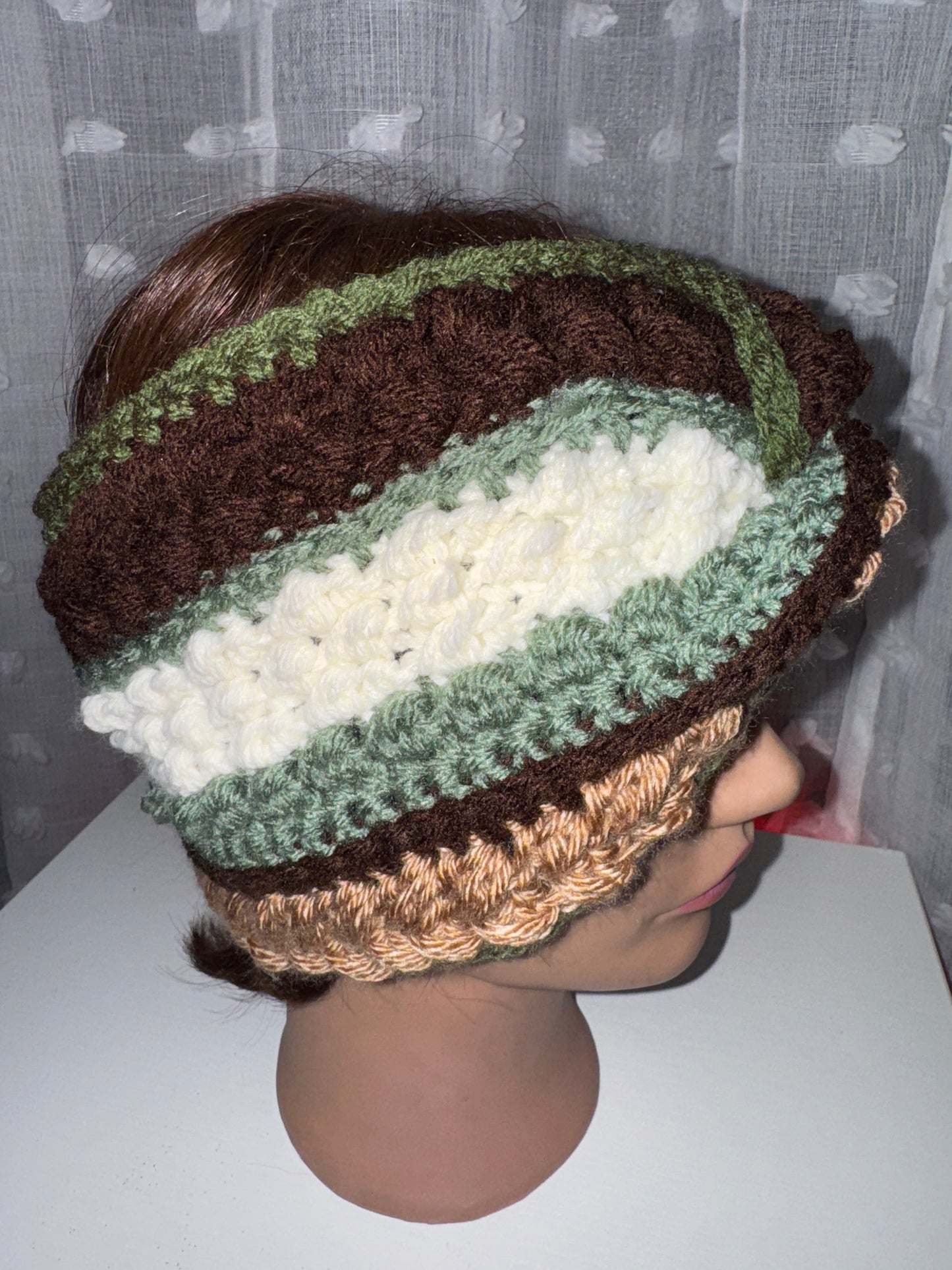 Chocolate Pistachio Ear Warmer