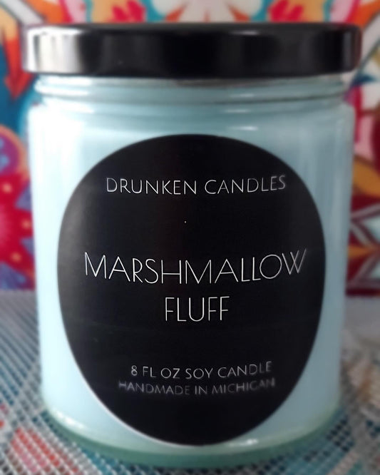 Marshmallow Fluff 8 Oz. Soy Candle