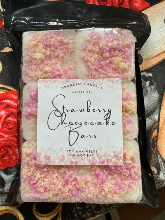 Strawberry Cheesecake Bars - Food Wax Melt