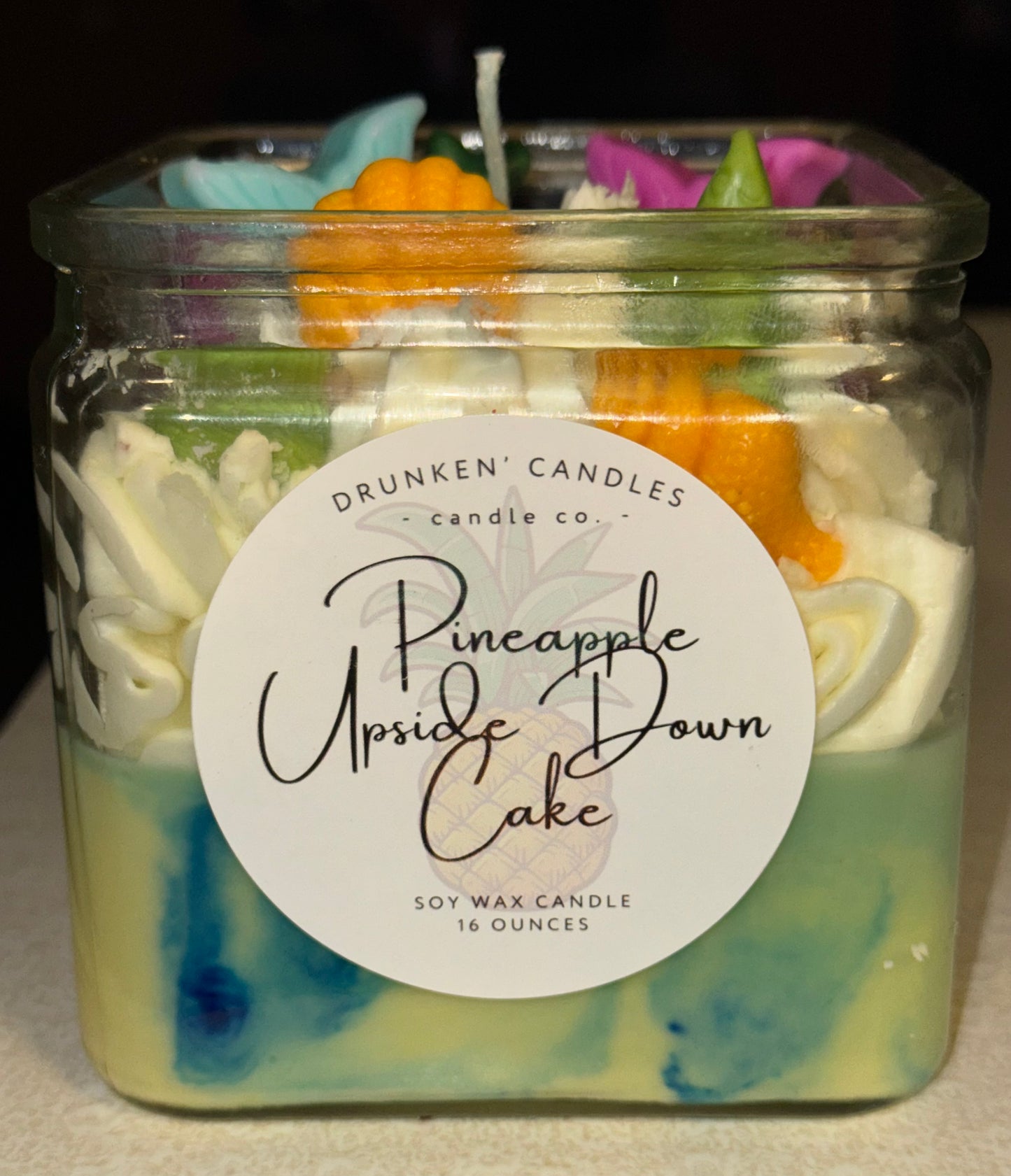 Pineapple Upside Down Cake 16 Oz Sweets Candle