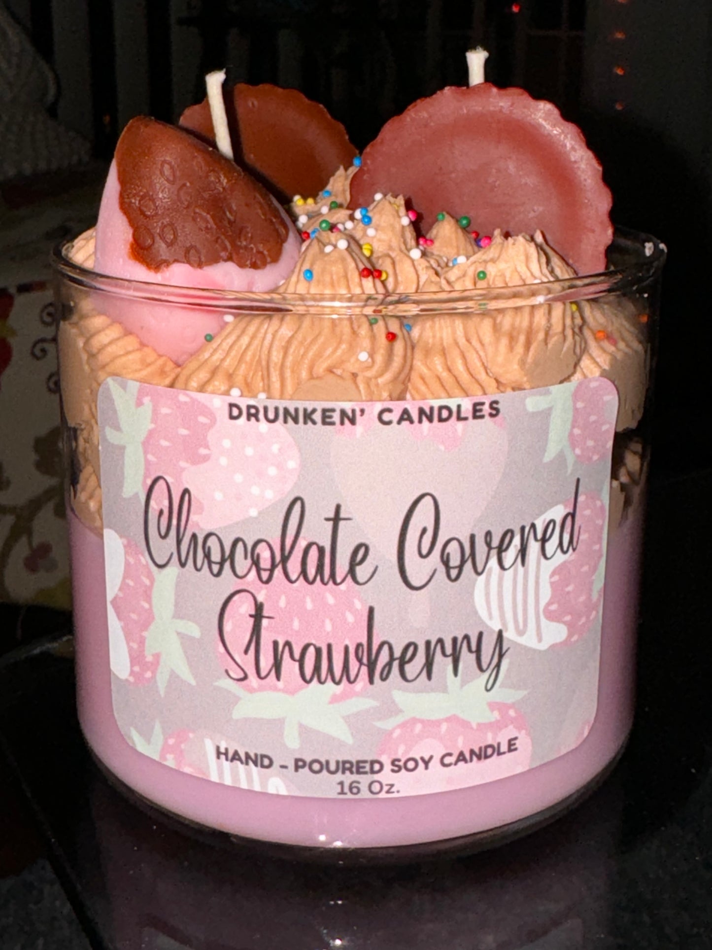 Chocolate Covered Cherry 16 Oz. Sweets Candle