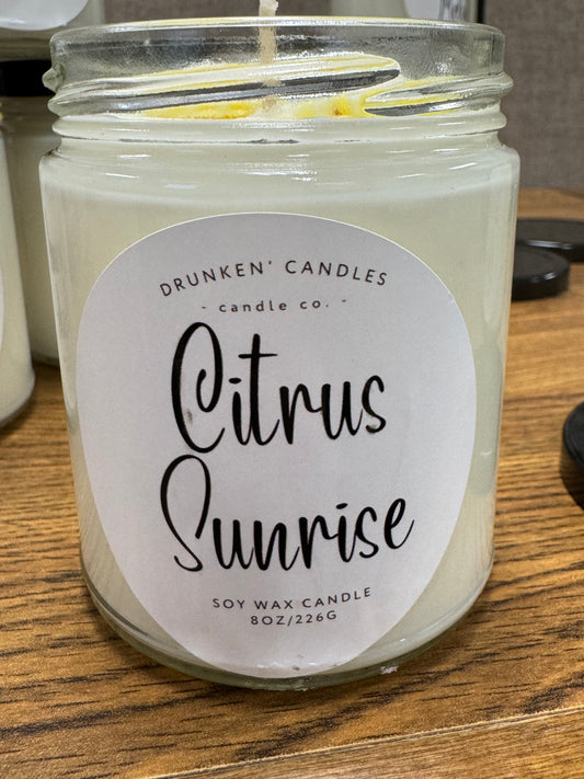 Citrus Sunrise 8 Oz. Soy Candle