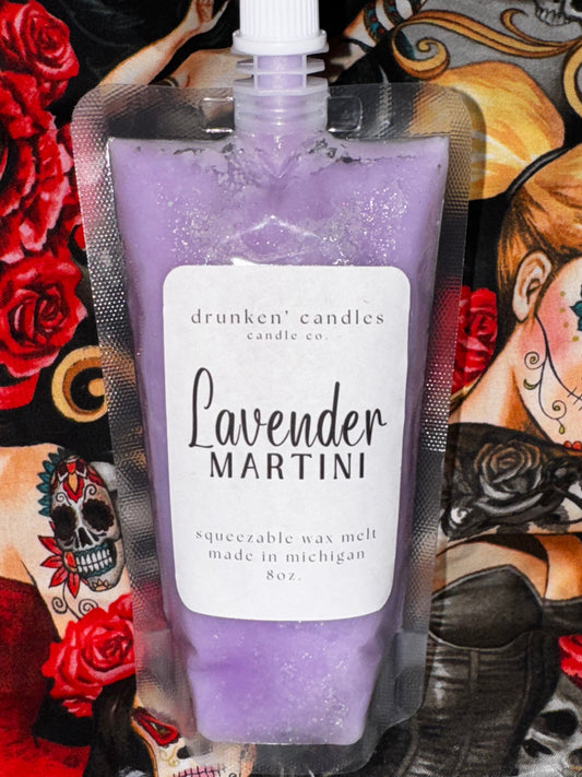 Lavender Martini Squeezable Wax Melt