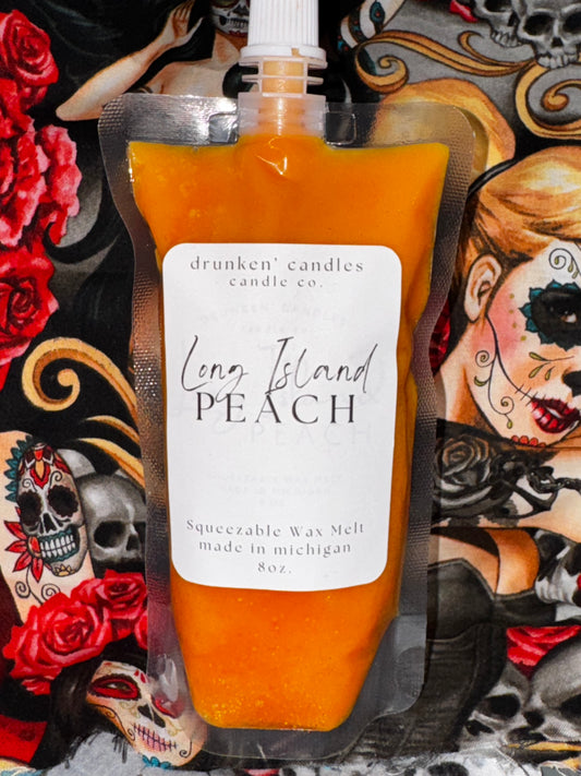 Long Island Peach Squeezable Wax Melt