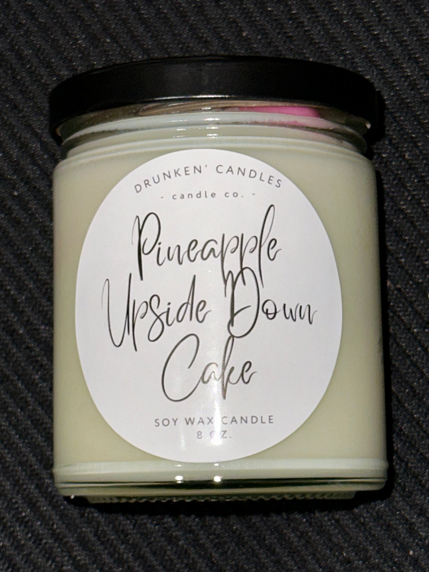 Pineapple Upside Down Cake - 8 Oz. Soy Candle