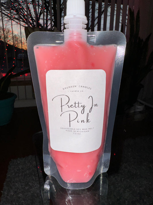 Pretty In Pink Squeezable Wax Melt